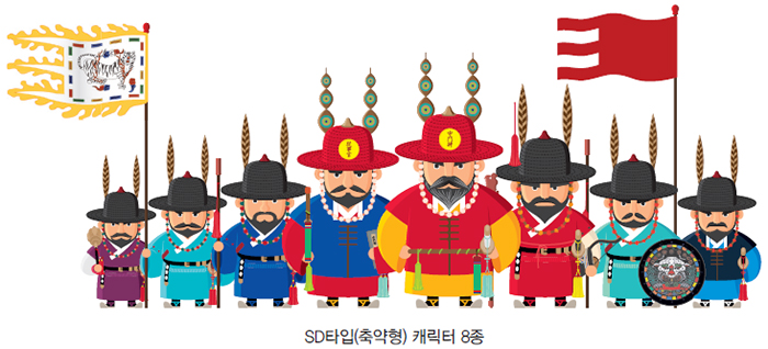 SD타입(축약형) 캐릭터 8종