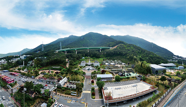 포로수용소 유적 공원 전경
