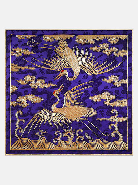 1_ 당상관문관흉배 / 40&times;40cm(1)