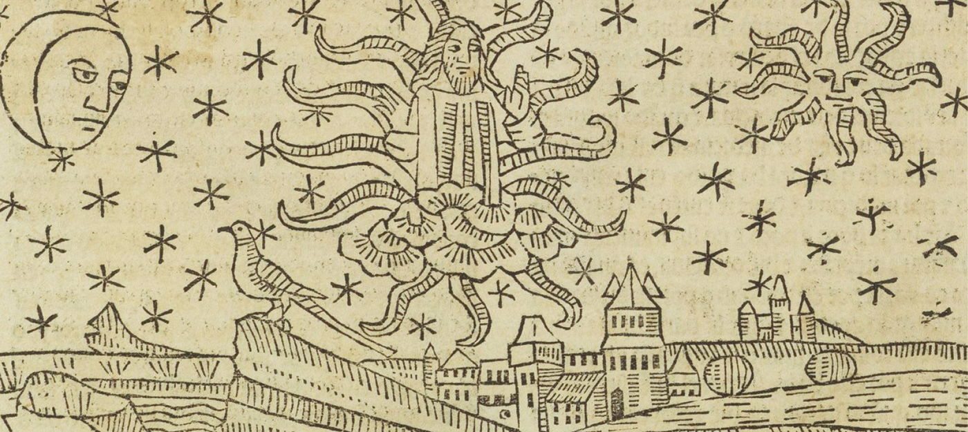 「하늘과 별(Le ciel et les astres)」 중 부분, 1494년 출처: 프랑스국립도서관(Gallica.BnF) 