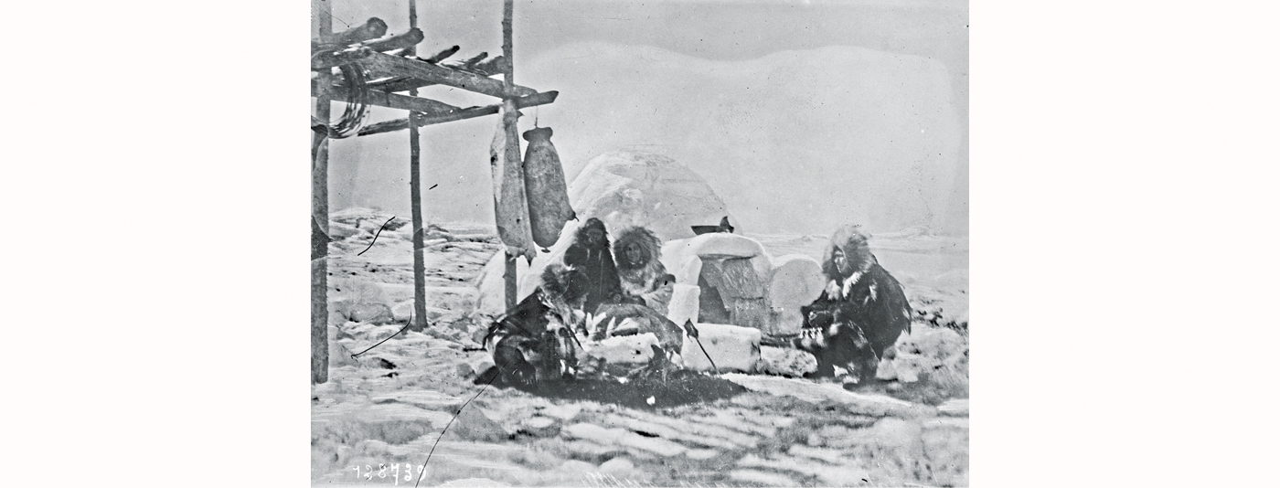 에스키모 주거지(Habitations des esquimaux(Sennecke), 1928년 출처: 프랑스국립도서관(Gallica.BnF)