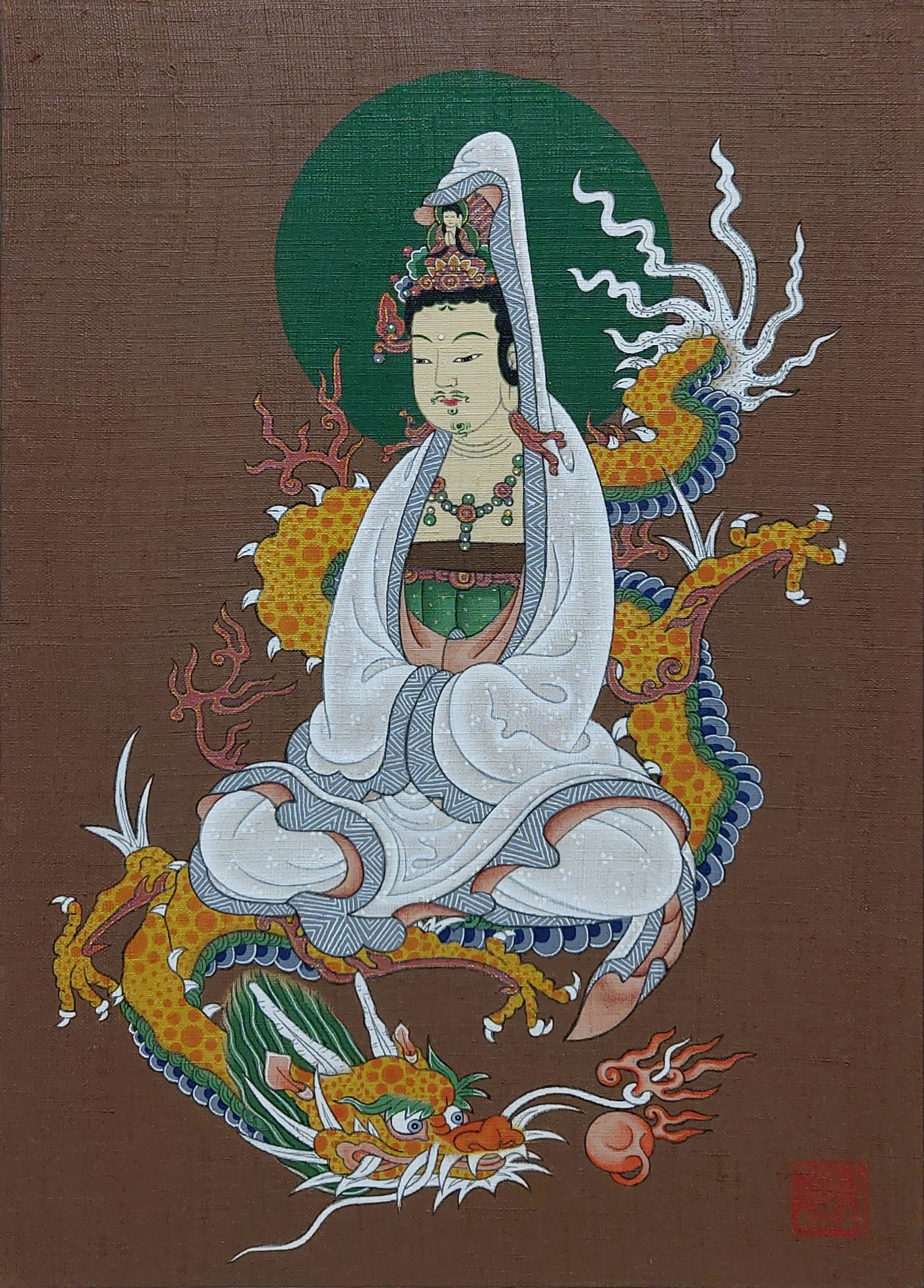 용두관음도