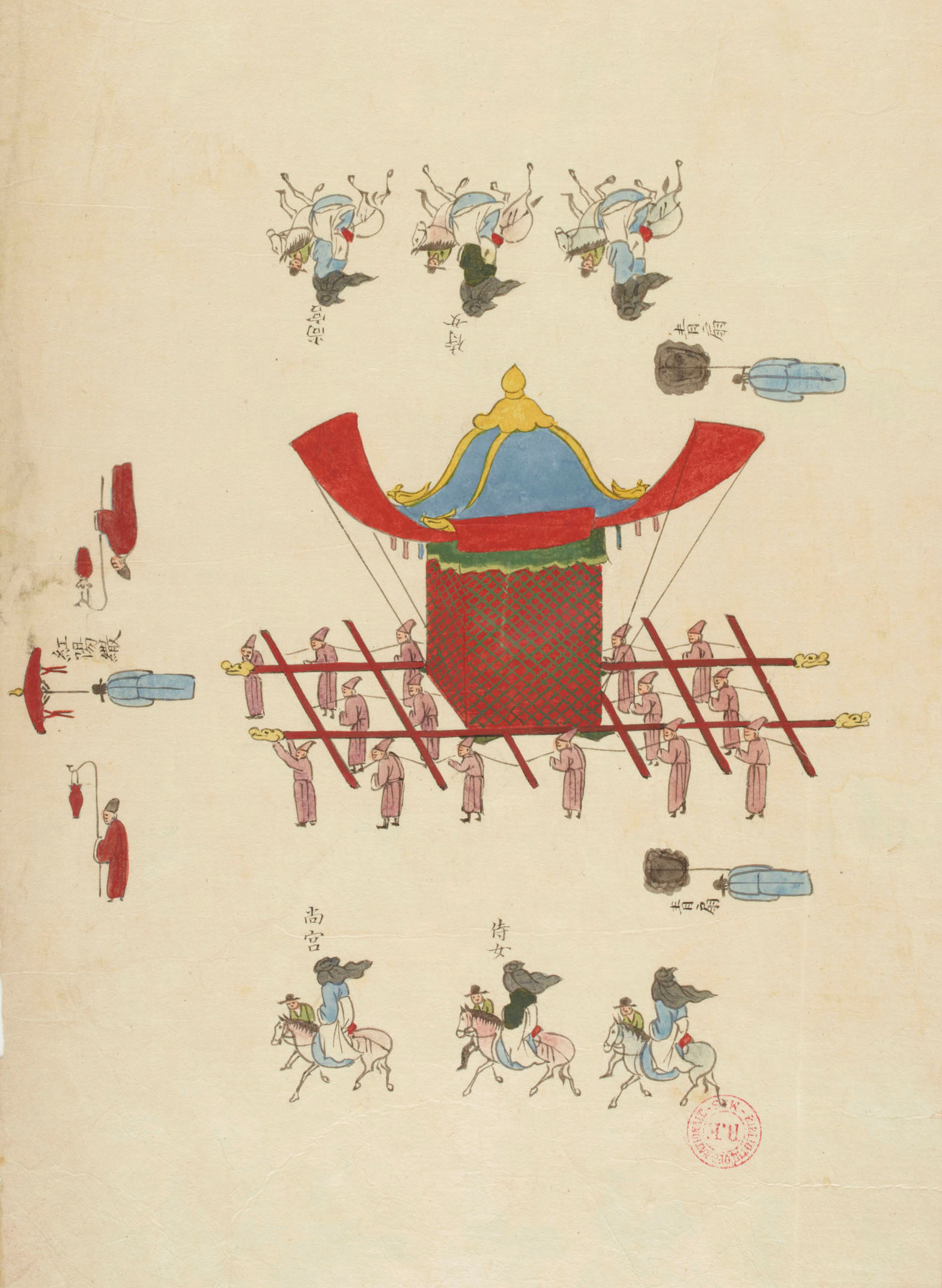 인조장렬왕후가례도감의궤(仁祖莊烈王后嘉禮都監儀軌)(국립중앙박물관