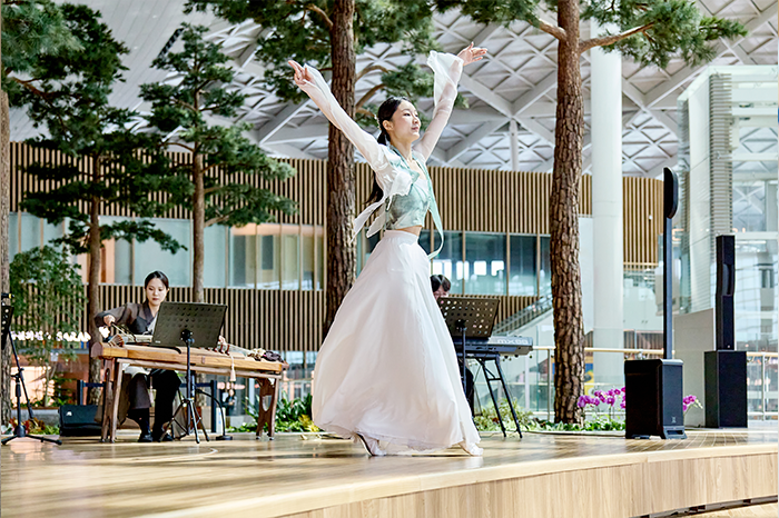 인천공항 T2전통예술 공연1