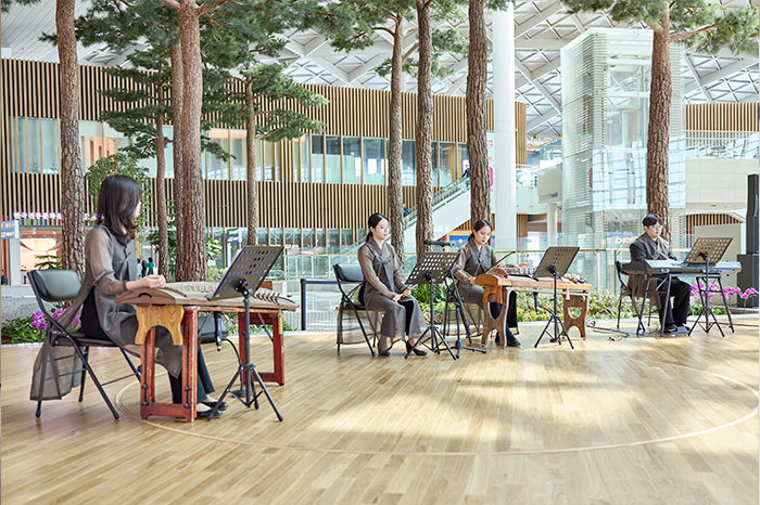 인천공항 T2전통예술 공연2