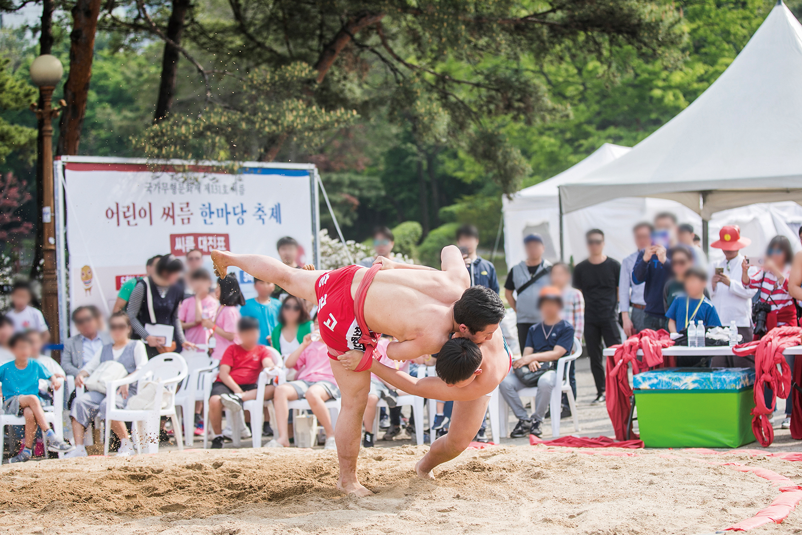 제5회 궁중문화축전 &lsquo;어린이 씨름 한마당 축제&rsquo;, 2019, 경희궁