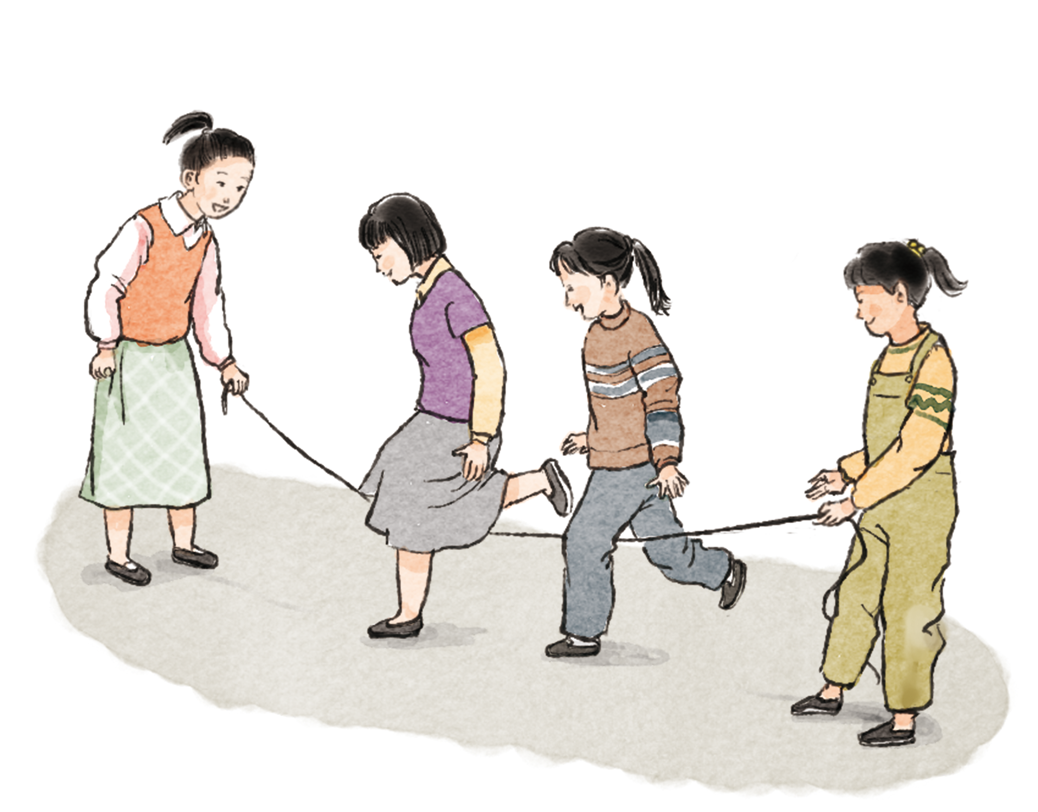 고무줄놀이