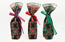 단청 와인 파우치